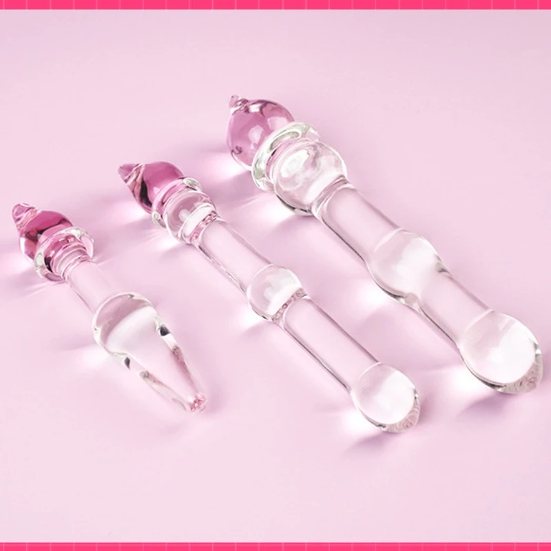 New 3 Sizes Anal Plugs Smooth Anal Trainer for Men and Women Anal Expansion Masturbation Vibrator Vaginal Stimulator Adult Toys