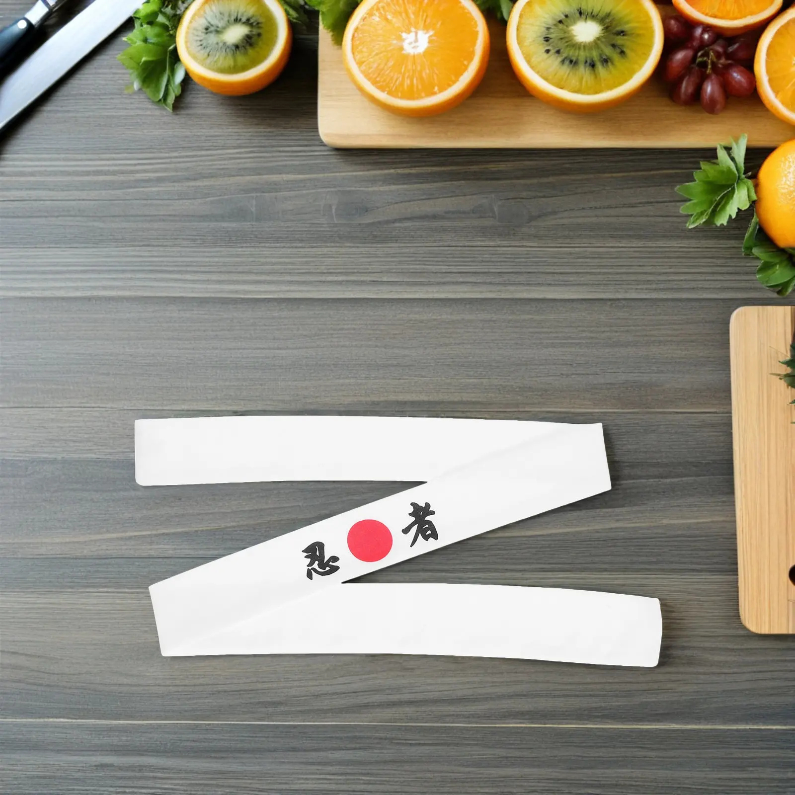 

4Pcs Chef Headband Fashion Japanese Style Headbands for Men Women Sushi Party Supplies Washable Reusable Kitchen Headband