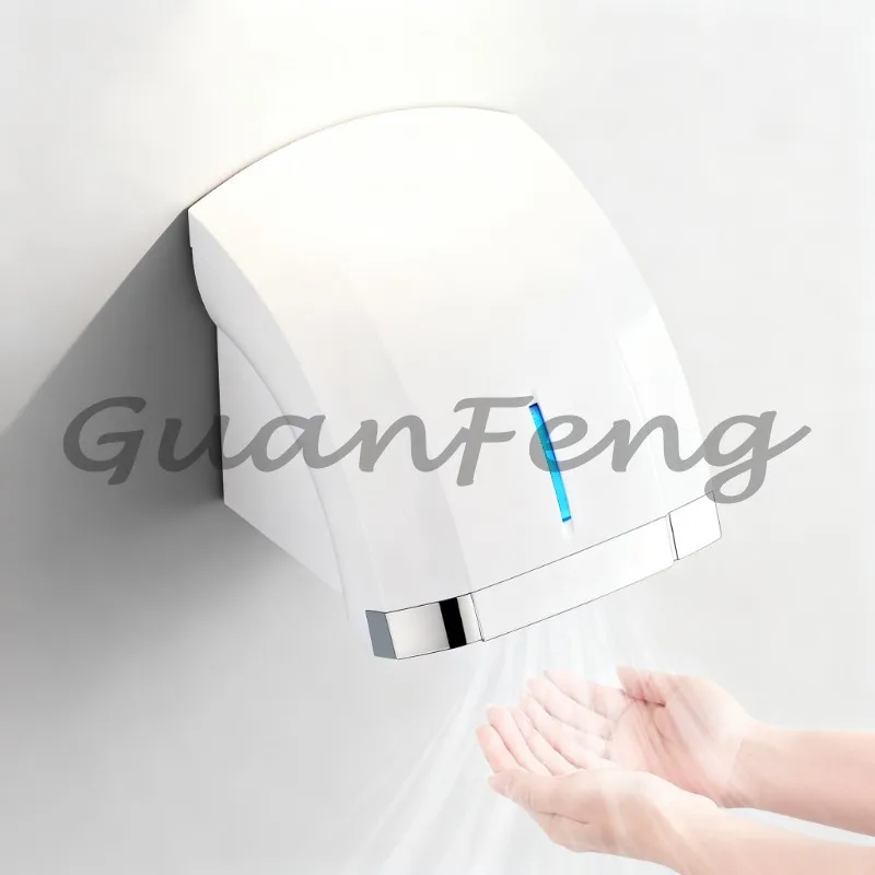 Induction‑Type Fully Automatic Hand Dryer, Hotel‑Grade Hot Cold Air Hand Drying Machine for Shopping Mall Office Public Washroom