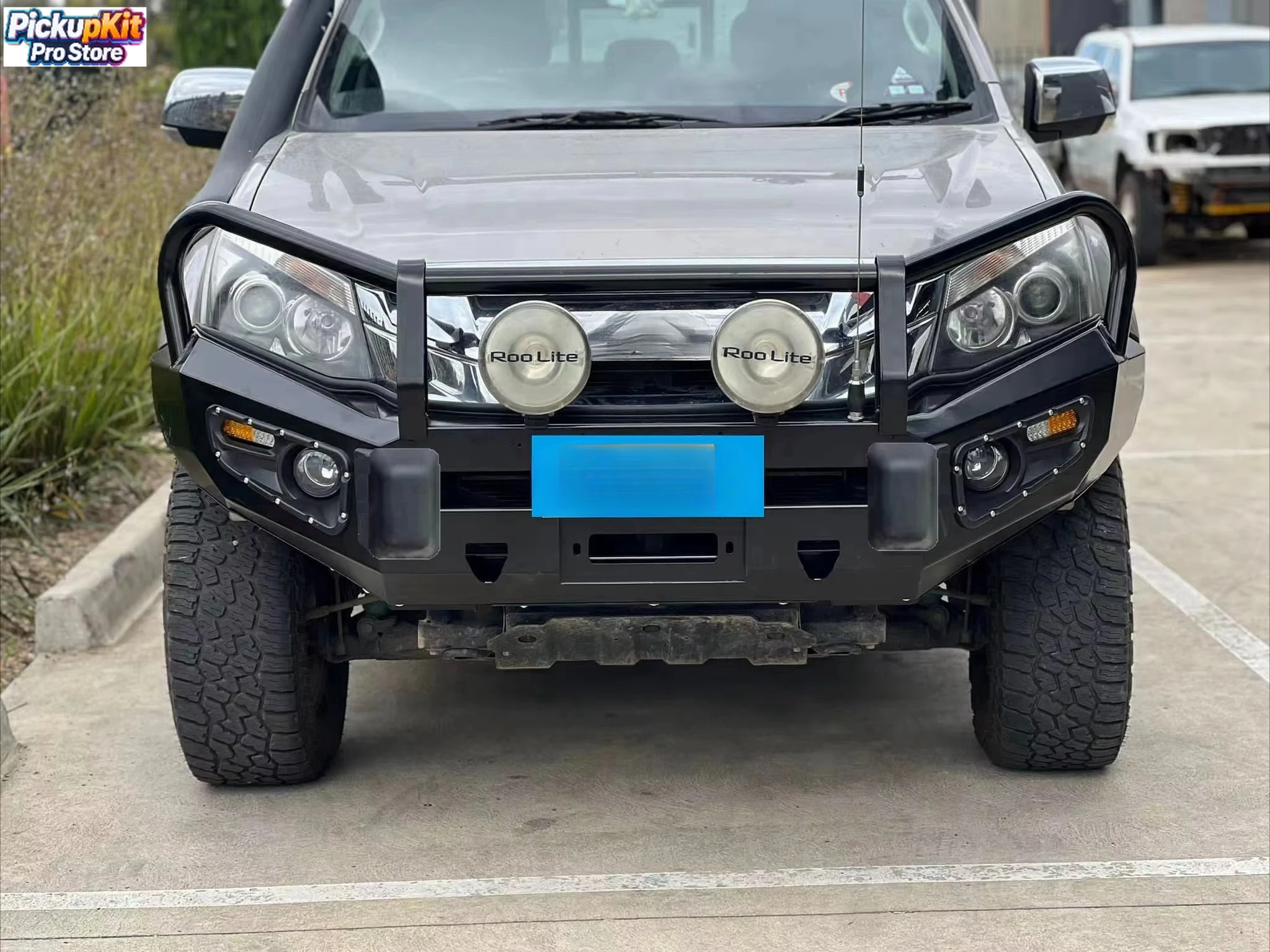 

Heavy‑Duty Steel Bull Bar Front Bumper for D‑Max 2nd Gen