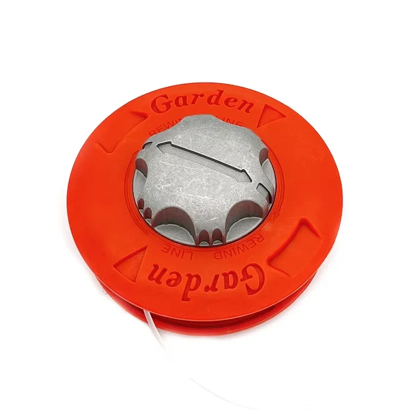 Universeller Aluminium-Ersatzkopf für Rasentrimmer mit Stoßzuführung, langlebige Ersatzteile für Rasentrimmer, Gras- und Unkrautentferner. – Detail 2