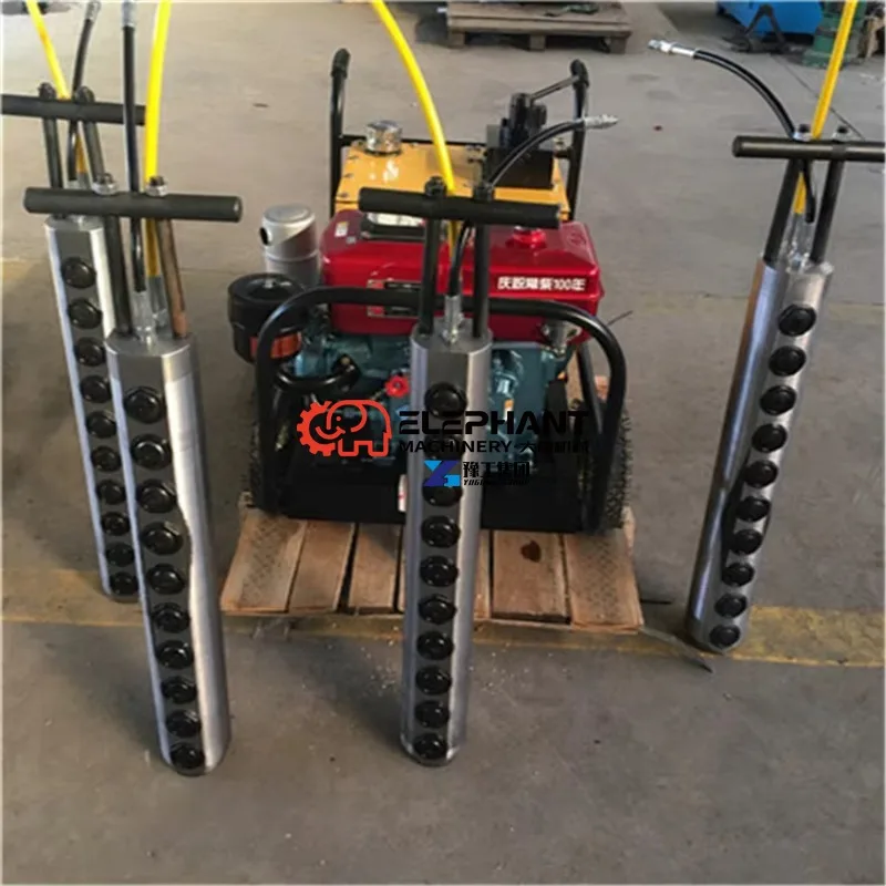 Electric Hydraulic Rock Splitting Rod, Adjustable Cutting Range, Ideal for Urban Construction, Bridge and Tunnel Projects