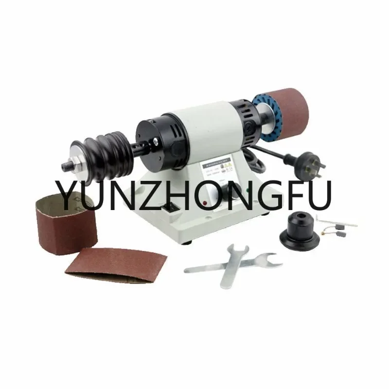 Vegetable Tanned Leather Burnishing Machine Mini Desktop  Edge Grinding  Polishing Tool Side Polisher