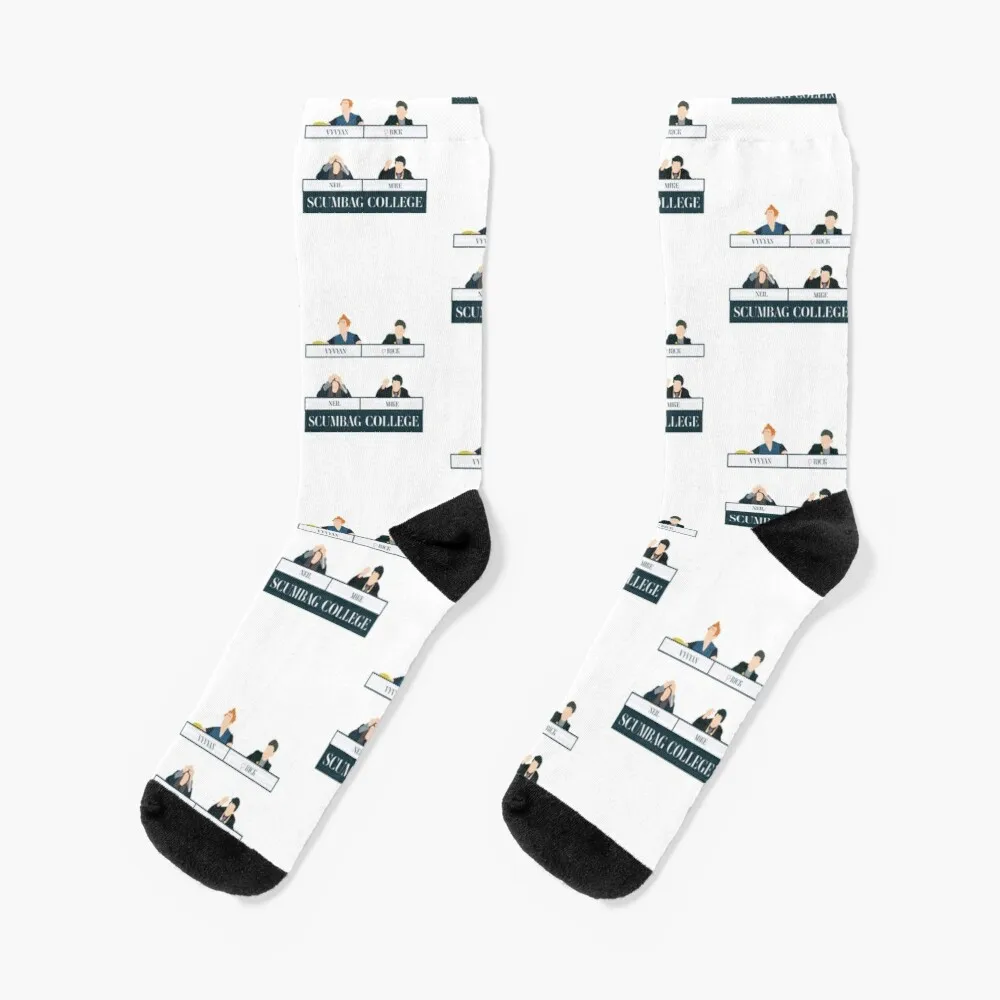 The Young Ones | Scumbag College | Minimal Vector Artwork Socks Warm Winter Woman Sock