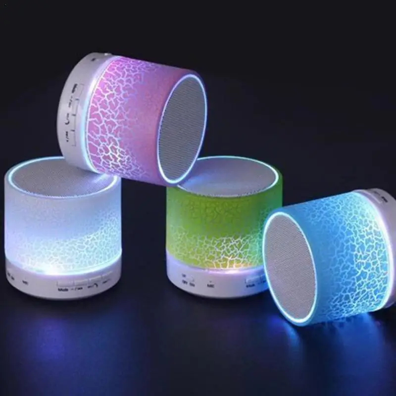 Bluetooth Mini Speaker Wireless Speaker Colorful LED TF Card USB Mini Music Sound Box Blutooth For Subwoofer Bocina Handfree