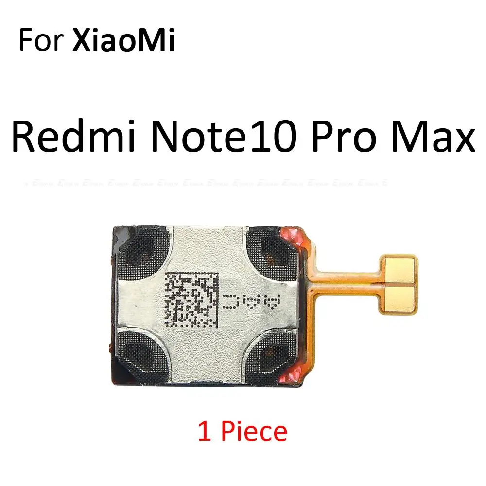 Fuso de ouvido dianteiro e traseiro para xiaomi, peça de reposição para redmi 9a, 9c, nfc, 10 prime, nota 10, pro, max, 10t, 9t, novo