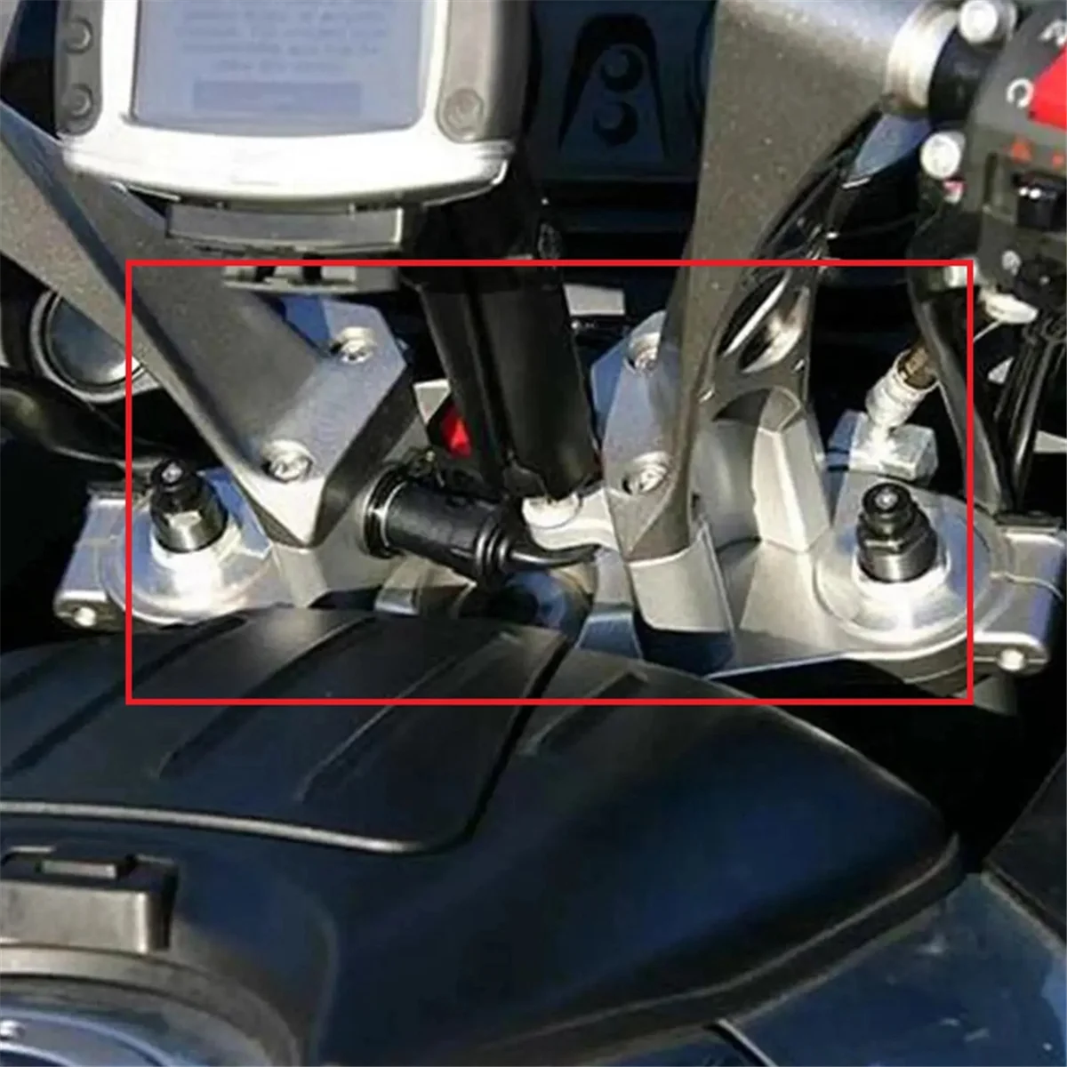 

T48C_Motorcycle Handlebar Riser Extension Kit for Kawasaki ZG1400 08-20