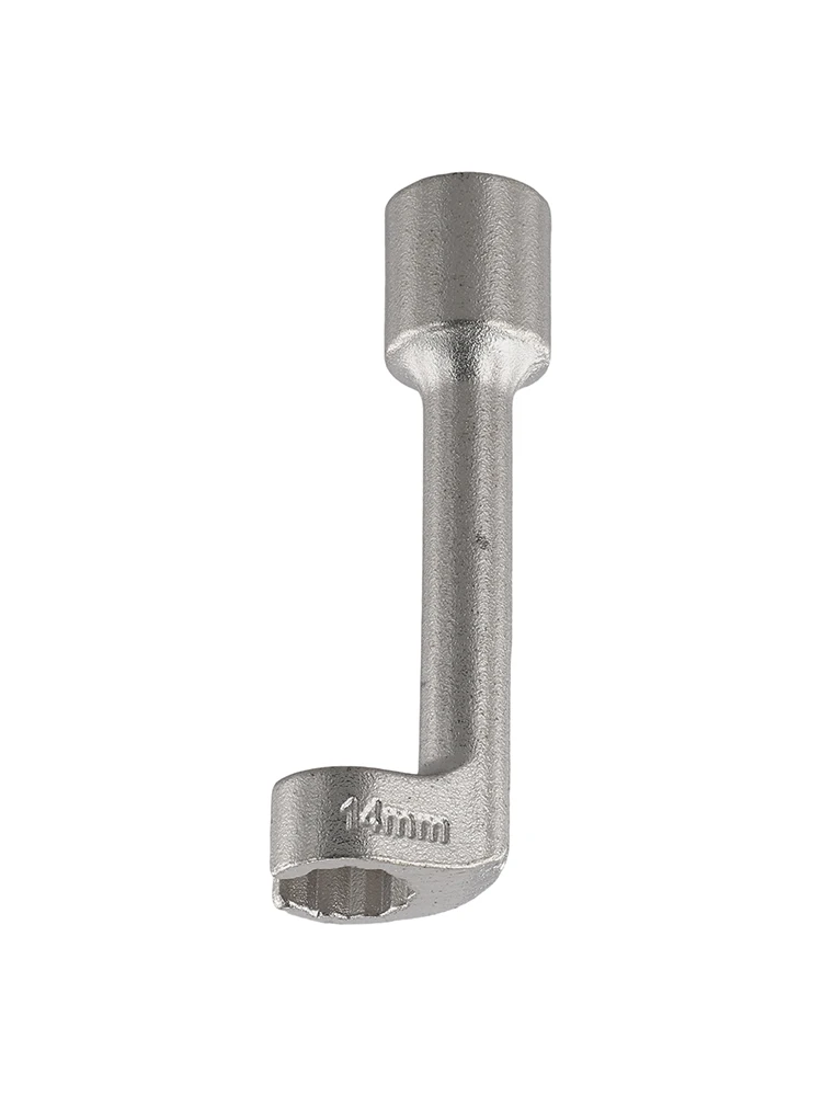 1/2 Drive Diesel Fuel Line Socket Set - 12 1416 17 18 19mm Open Ended Wrench for Automotive & Pipe Maintenance - Metal Tool Kit