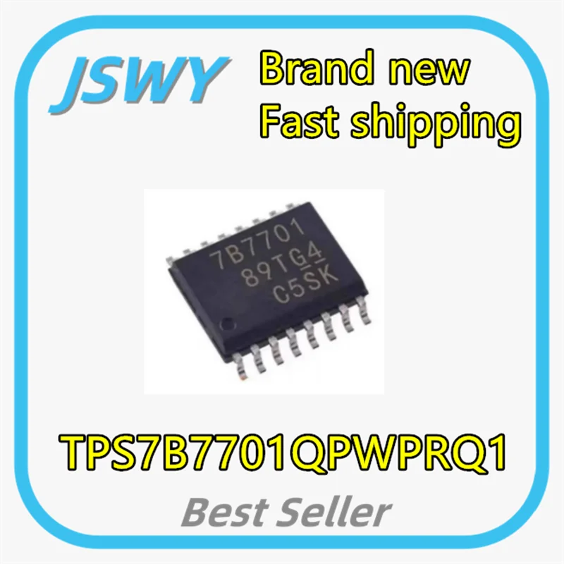 (5/50 pieces) TPS7B7701QPWPRQ1 HTSSOP-16 Linear Regulator Chip with Silkscreen 7B7701 100% Brand New Original Electronics