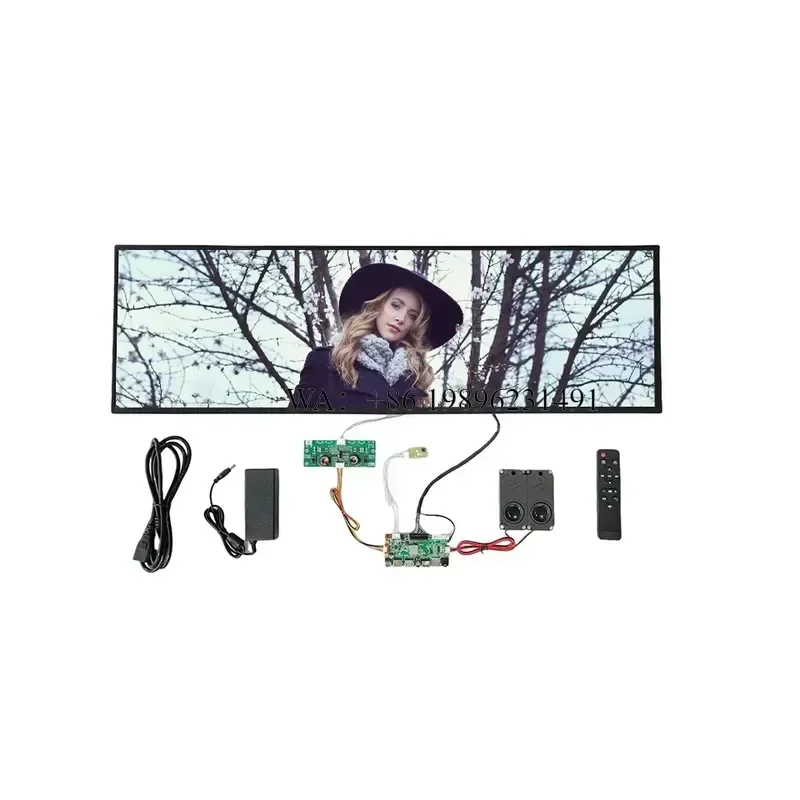 BOE 37-Inch Stretched Bar TFT LCD Panel 1920x540 Resolution with 700cd/m2 Backlight Store Shelf Display Screen DV370FBM-N10