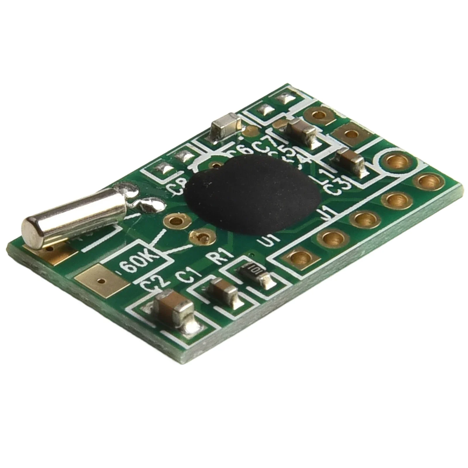 DCF77 Radio Time Module Receiver With MAS6181B IC For Signal Demodulation And Time Synchronization Low Power Consumption