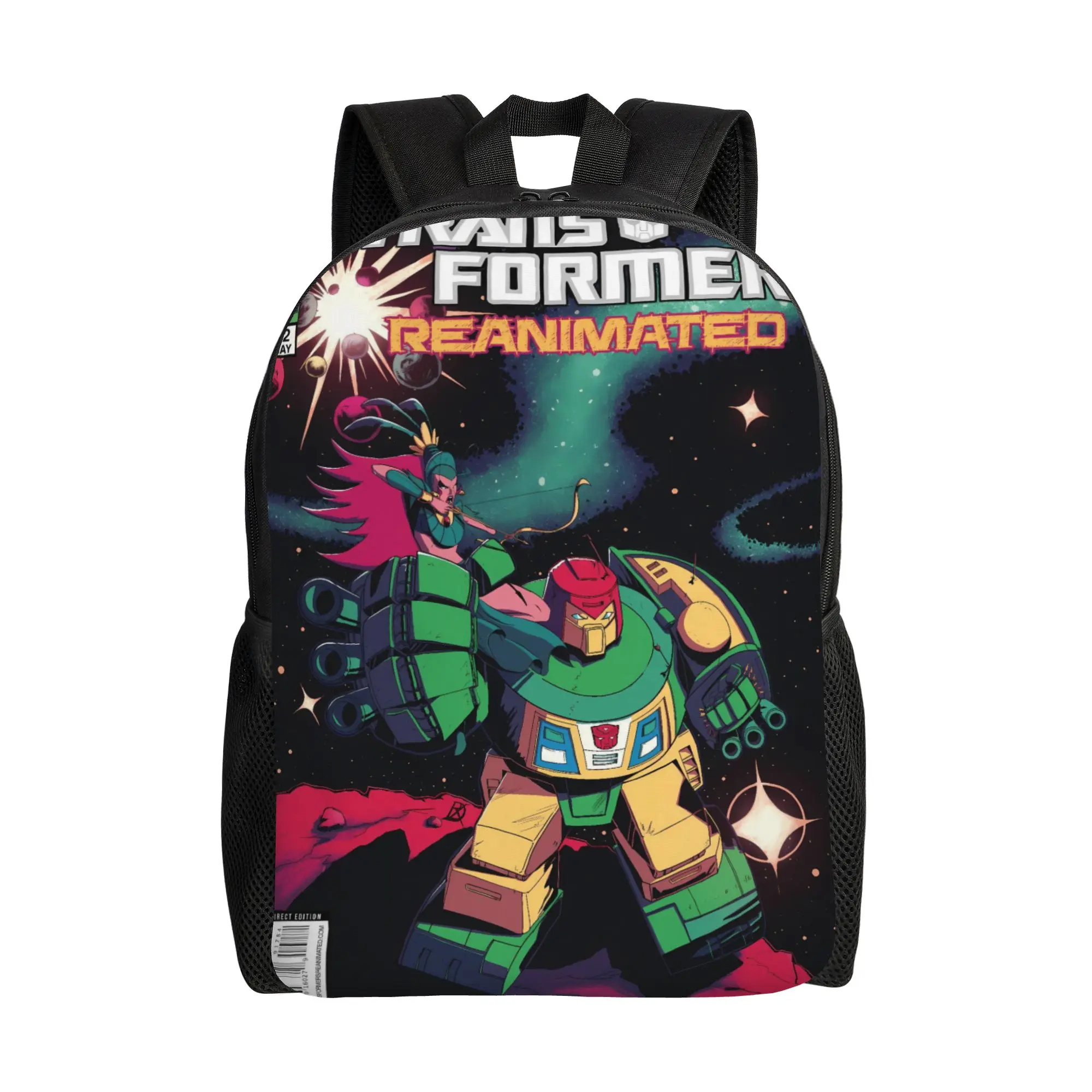 Transformered Cartoon Backpack 3d Printing Travel Backpacks Boy Cute School Bags High Quality Pattern Rucksack