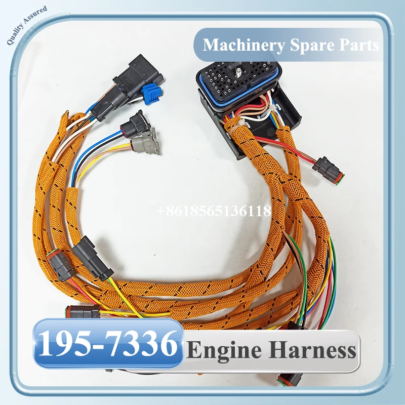 

195-7336 High Quality Wire Harness for E325C E3126B Excavator C7 Engine Harness 1957336