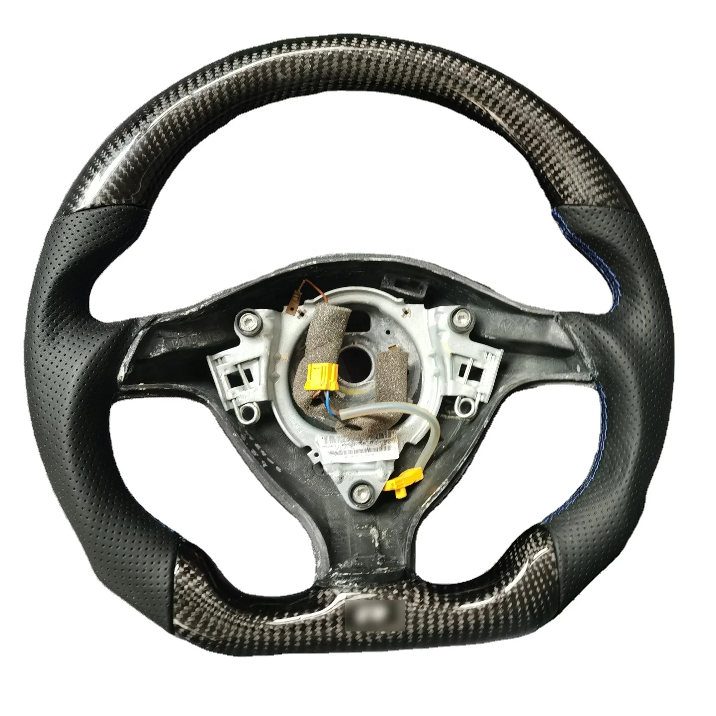 Sports Steering Wheel Fit For Vw VOLKSWAGEN Mk4 Carbon Fiber LED Alcantara Car Steering Wheel