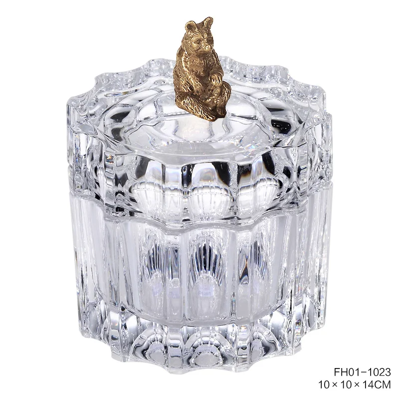 نمط دالي آرت ديكو، مزهرية برعم زجاجية كريستالية شفافة بيضاء، مزهرية مكتبية فاخرة عتيقة