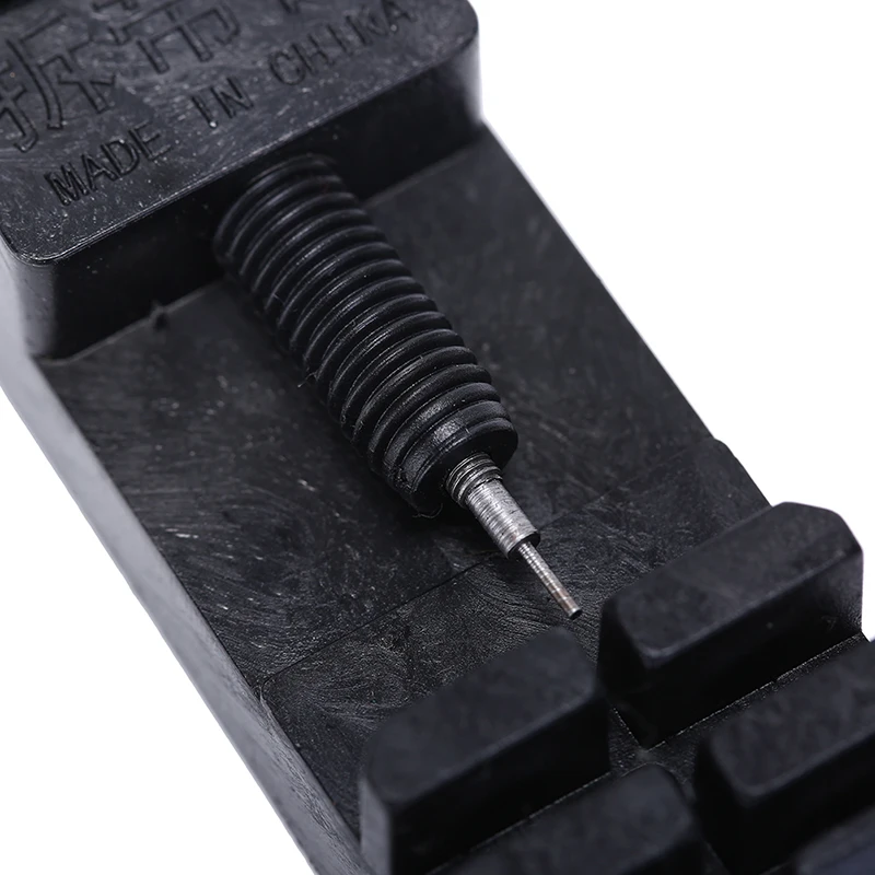 Watch Band Strap Bracelet Link Pin Remover Adjustable Repair Tool Kit black