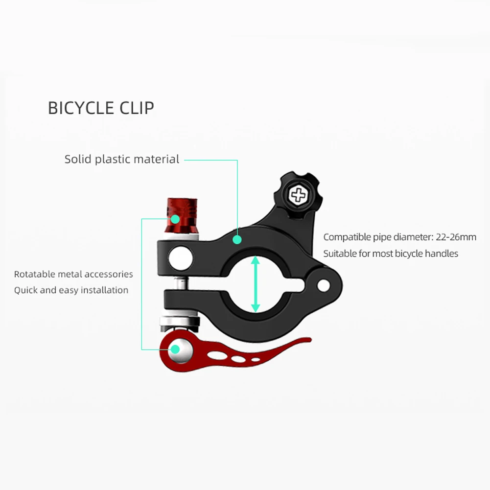 Bicycle Handlebar Clip Holder Remote Control Bike Bracket Lightweight Pack Portable Sky Supplies for DJI Mavic Air 2