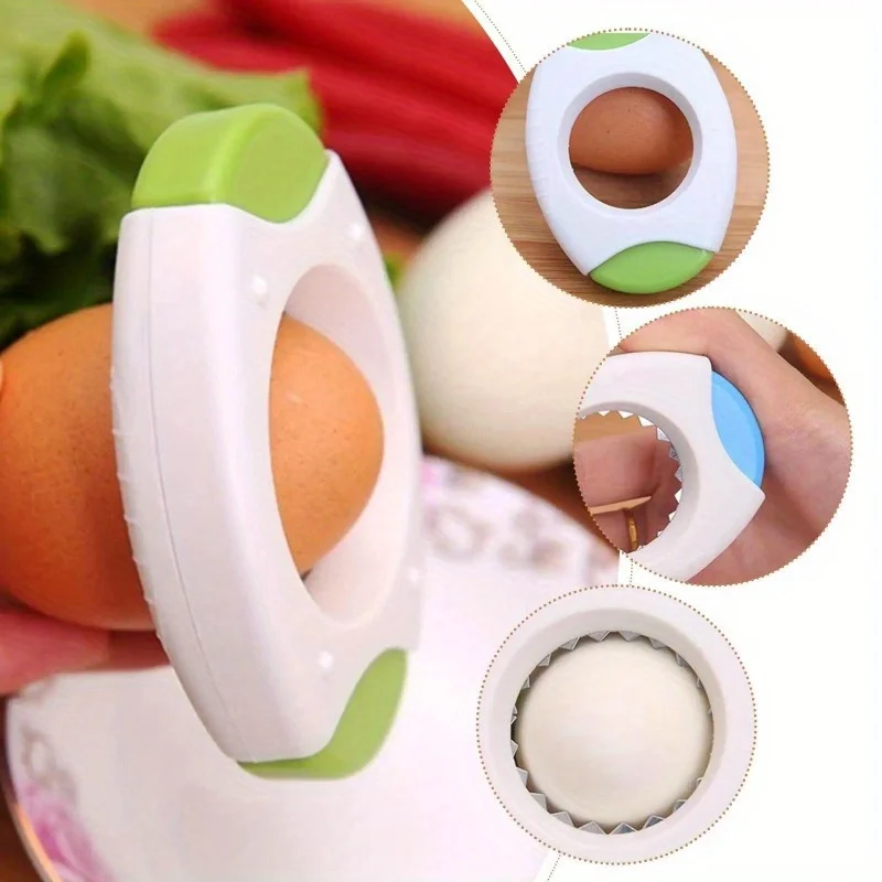 Ei Clipper Eierschale Breaker Eierschale Cutter Eierschale Opener Eierschale Slicer Küche Artefakt Praktische Ei Topper Cutter Shell