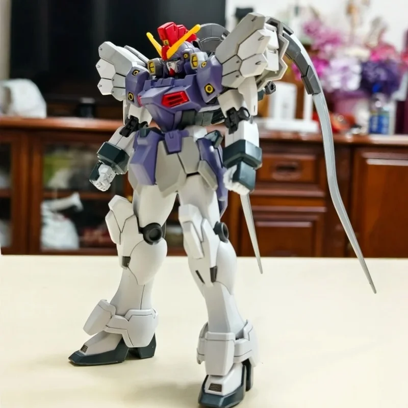 Bandai Original In-Stock HG 1/144 Desert Gaoda Modified EW New Mobile Suit gaoda Assembly Model Collectible Display Toys Gifts