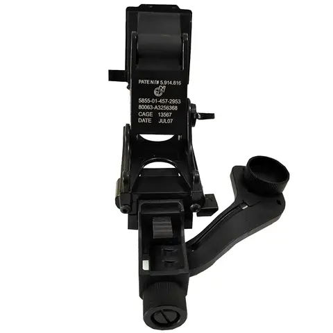 폴리머 J 암 마운트 어댑터가 장착된 전술 금속 NVG 마운트는 PVS-7 PVS-14 Pulsar Monocular GS1X20 사냥을 위한 Mich M88 헬멧에 적합합니다.