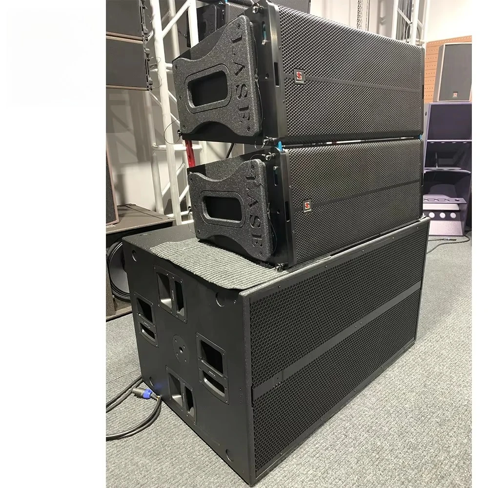 LA-6 Double 12 Inch Passive/active Line Array Speakers 800W Dj Sound System
