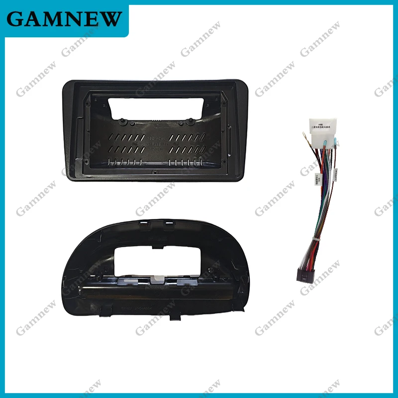 9 Inch Car Frame Fascia Adapter Android Radio Dash Fitting Panel Kit For Mitsubishi Space Gear 1994-2007 LHD