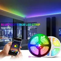 5V USB Led Strip waterproof 5050 RGB LED Strip Light Bluetooth Music Flexible Led Light Tape TV Background DIY Lighting Lights