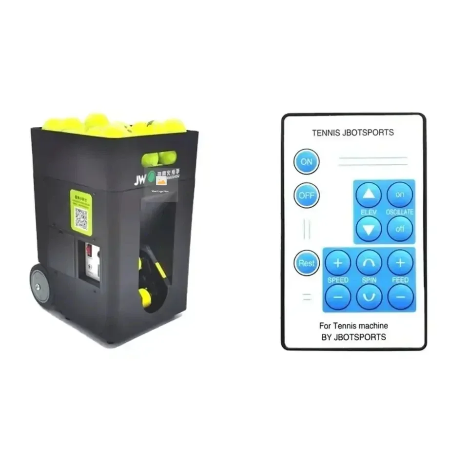 

2025 Tennis Padel And Pickleball Serve Machine And Training Tool Logo And Packaging Can Be Customized Remote Control Set