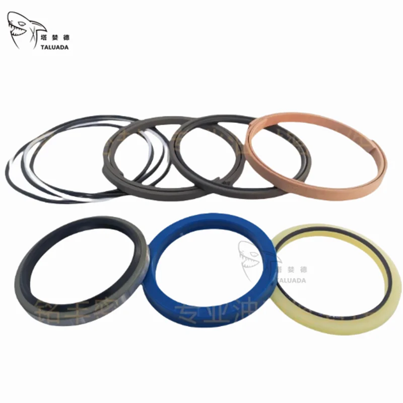 

For Doosan Boom Bucket Arm Hydraulic Cylinder Seal Kit DX225 DX225lc Excavator Repair Oil Seal k9001892 k9001901 k9001878