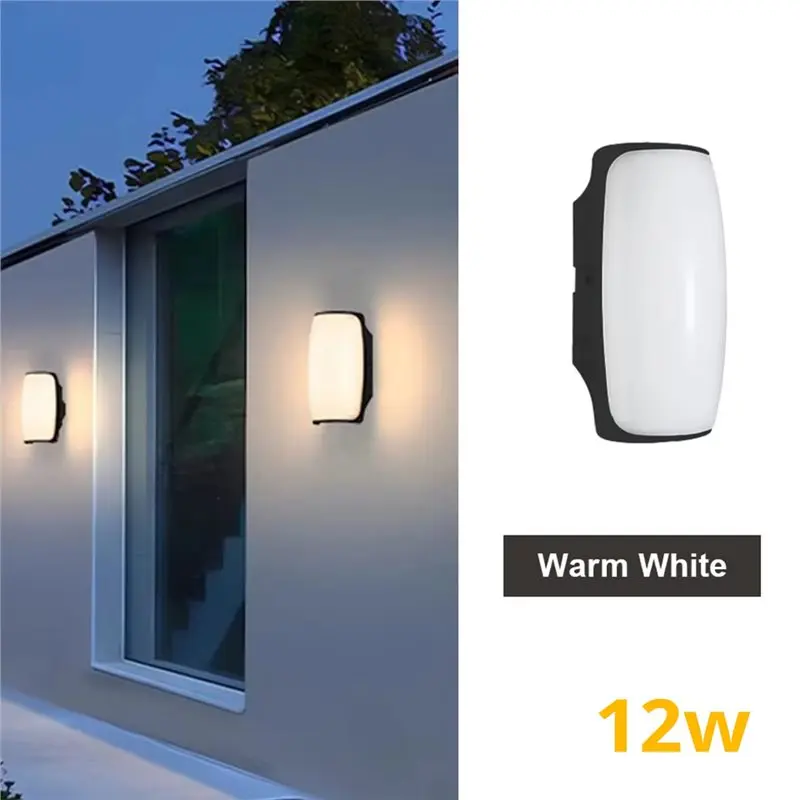 A63K-Waterproof Outdoor LED Wall Lights IP65 Rating For Outdoor Lighting Systems Lamp