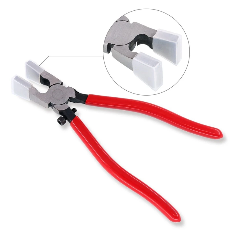 Imagem -06 - Heavy Duty Key Fob Alicadores Ferramenta Metal Glass Running Flat Jaws Anexar Pontas de Borracha Perfeito para Estúdio