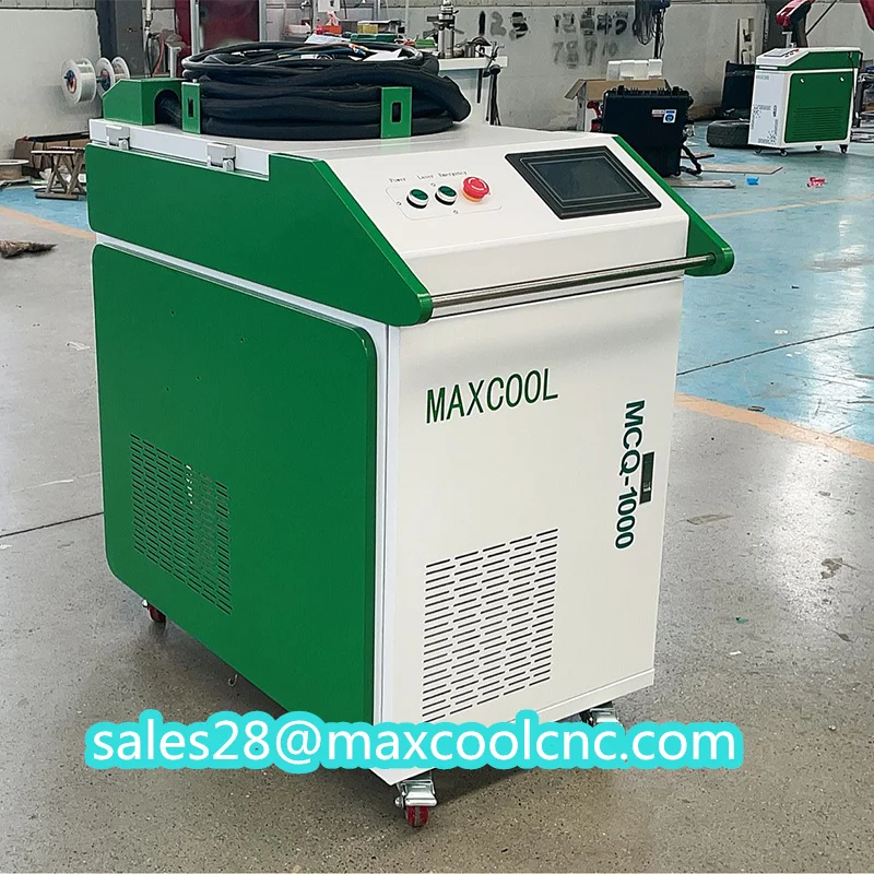 1000w Oil Stain Laser Cleaning Machine 500W Pulse Fiber Laser Cleaning Machine Rust Remover Portable Laser Cleaner