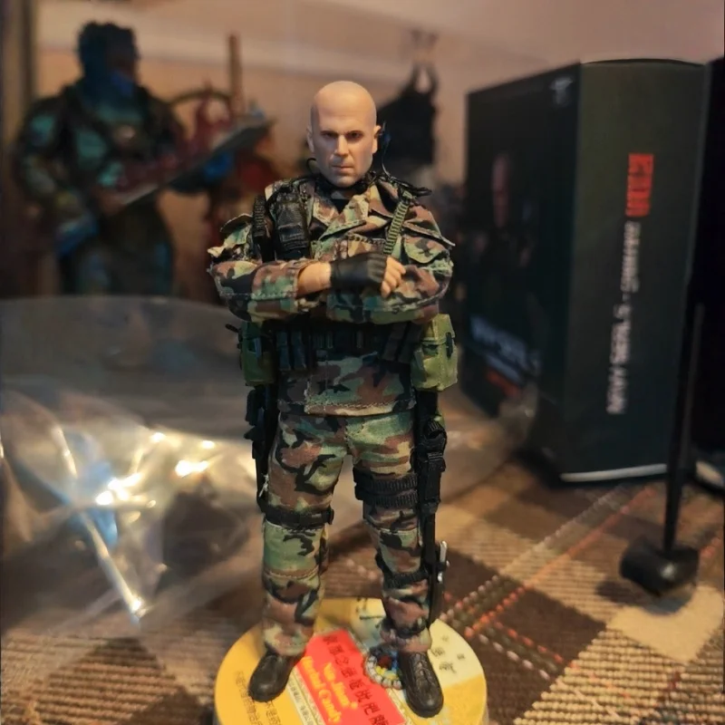 

In Stock Crazy Figure Lw019 Lw020 1/12 Scale Seal Special Assault Team-Captain Action Figure 6'' Male Soldier Figurine Model Toy