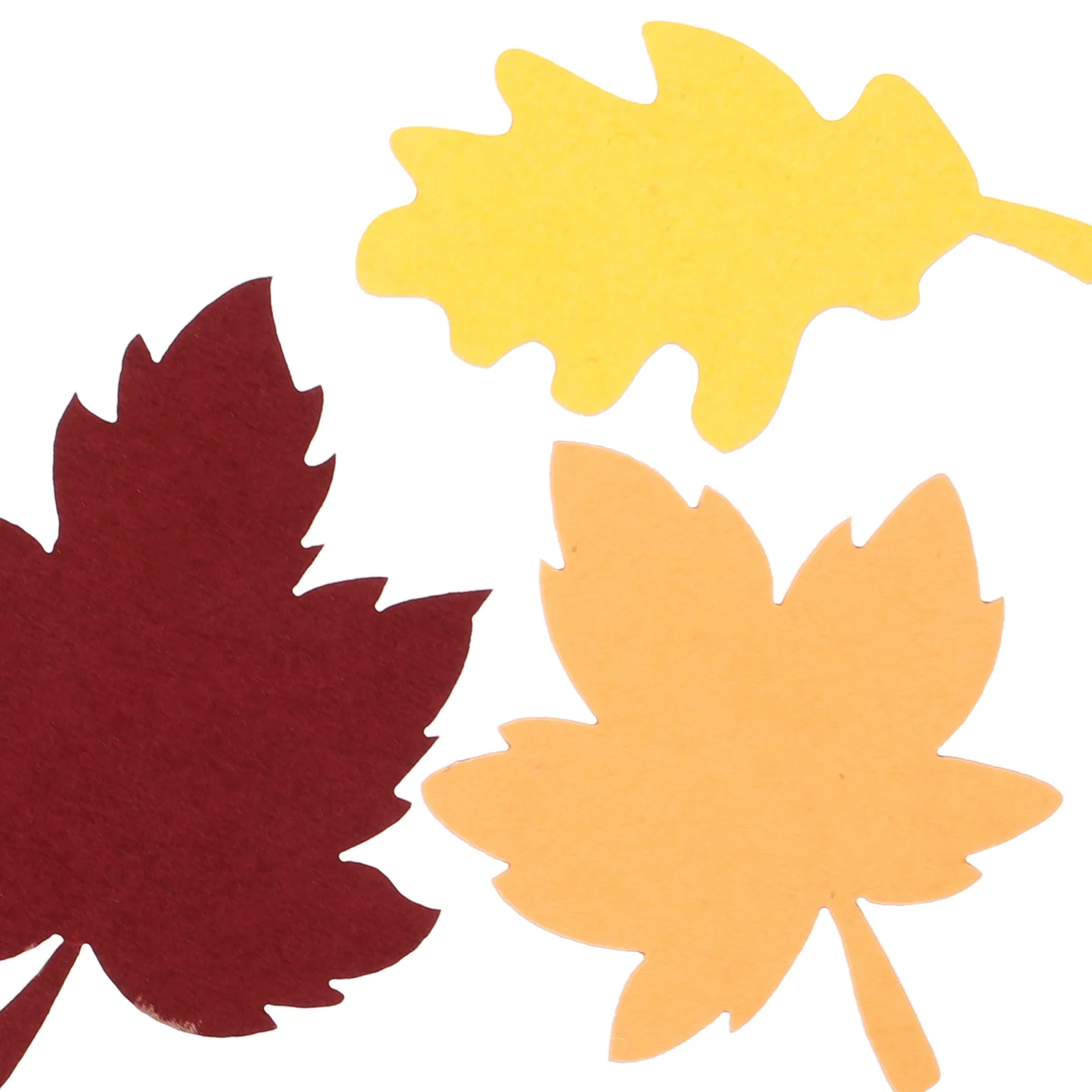 

100 Pcs Maple Leaf Confetti Decorative Table Scatter Thanksgiving Birthday Pull The Flag Colorful