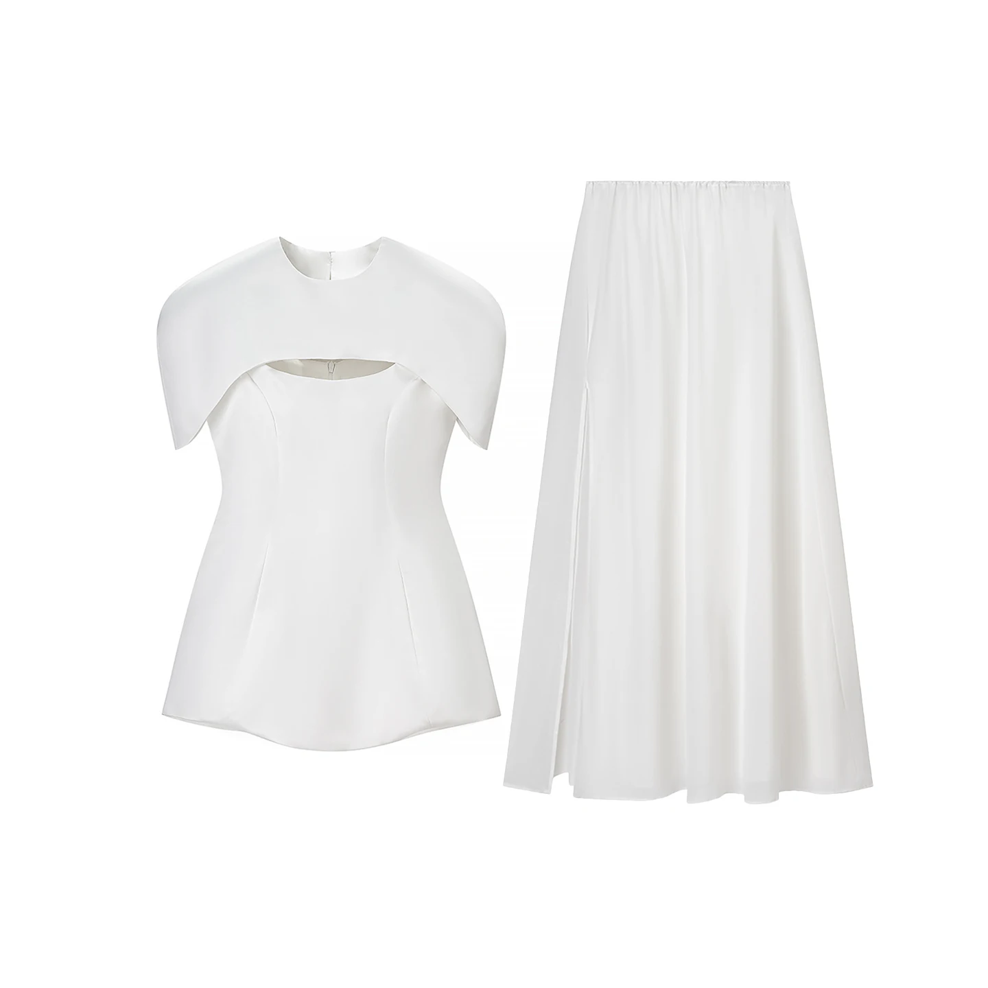 Ensemble t-shirt ample de couleur Pure pour femmes, dr Sle Personali, automne 2025, décontracté, ort Sve, usage quotidien, nouvelle collection