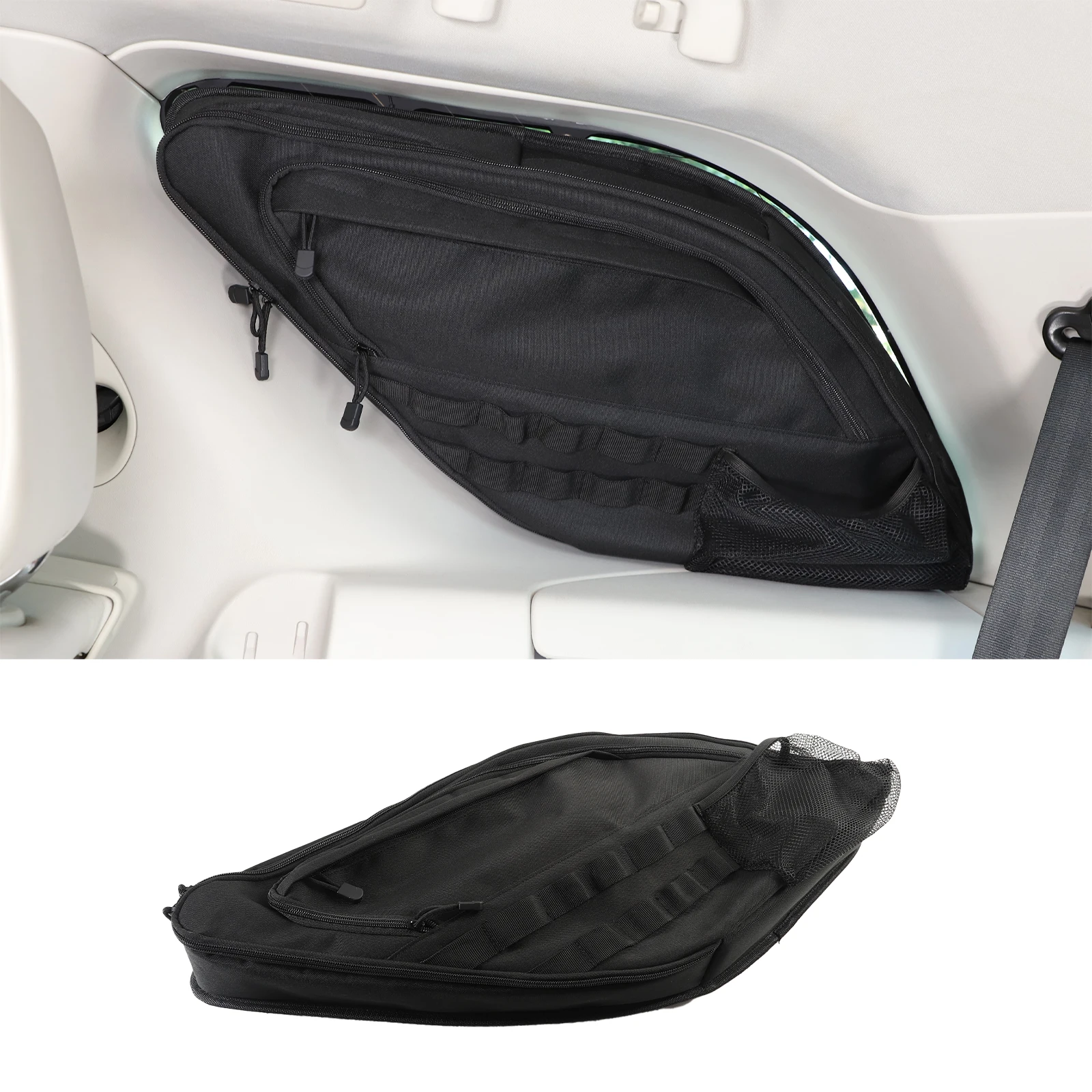 

For Land Rover Discovery 5 2017-2023 Car Trunk Side Window Storage Bag Auto Cargo Storage Bag Accessories