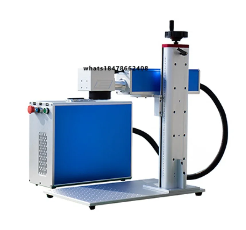 

Hot Sale 20W-150W Fiber Marking Machine Raycus Source 3D Metal Engraving Machine Air Cooling EZCAD2 Red Dot Positioning