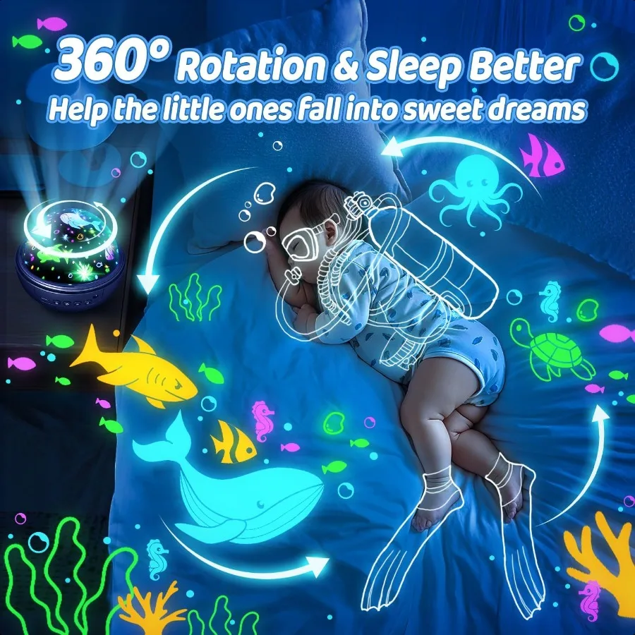 Night Light for 93 Lighting+3 Films Night Light Projector Remote+Dimmable Star Projector 360 Slient Star Lights for Ceiling Pro