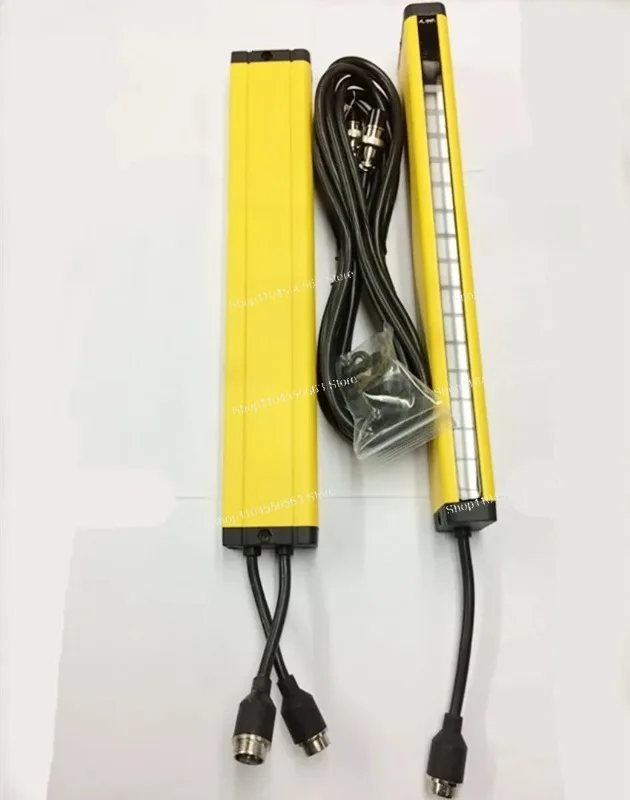 KS-06-24 Safety Light Curtain Grating Sensor, 24VDC 6-Beam Punch Press Photoelectric Protector for Industrial Machinery
