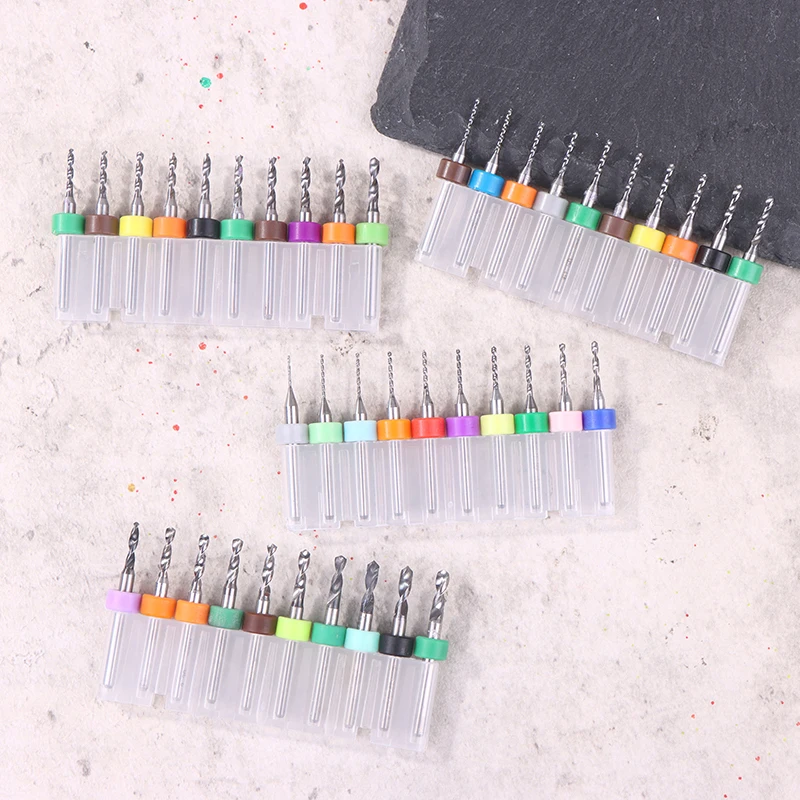 (.) Multi Specification PCB Drill Bit Micro Drill Bits Mini CNC Drilling Bit Set Print Circuit Board Drill Bit For PCB For Board