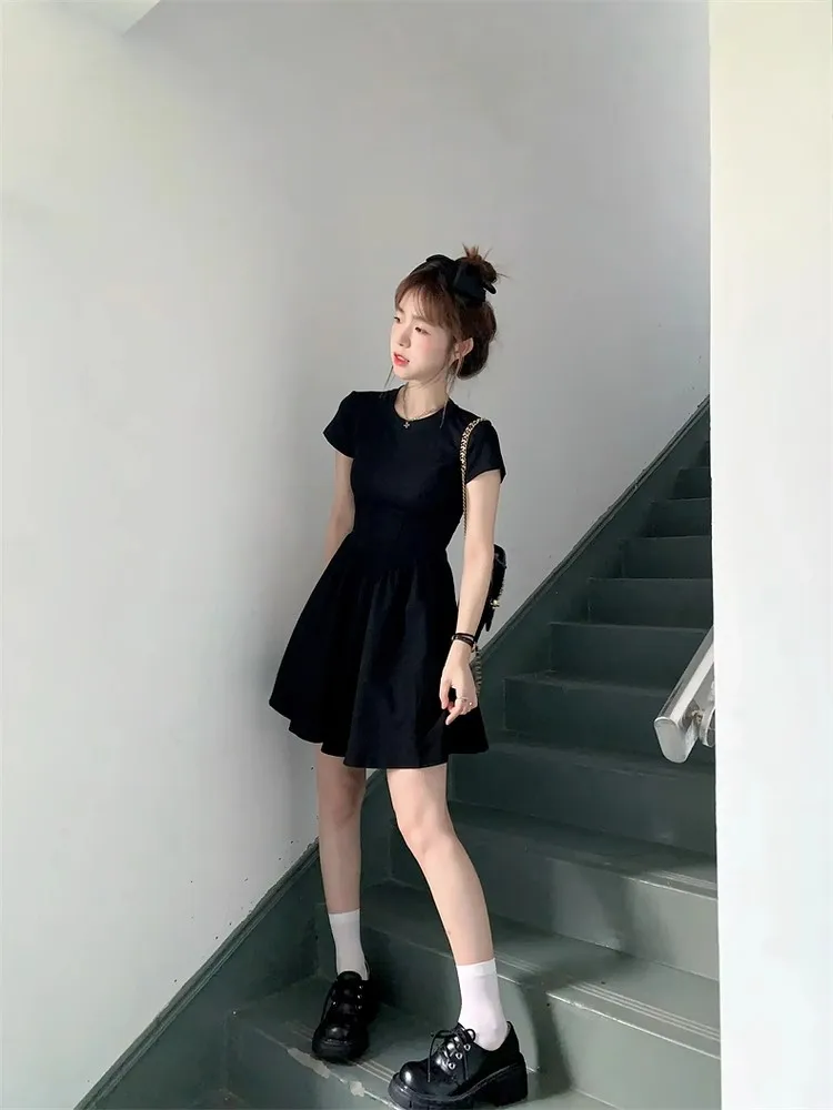 فساتين نسائية أنيقة بأكمام قصيرة للحفلات الراقصة صيفية رايون ماكسي بحزام سباغيتي شقوق مجوفة مربوطة حزام خصر مرن منقوش عليه زهور