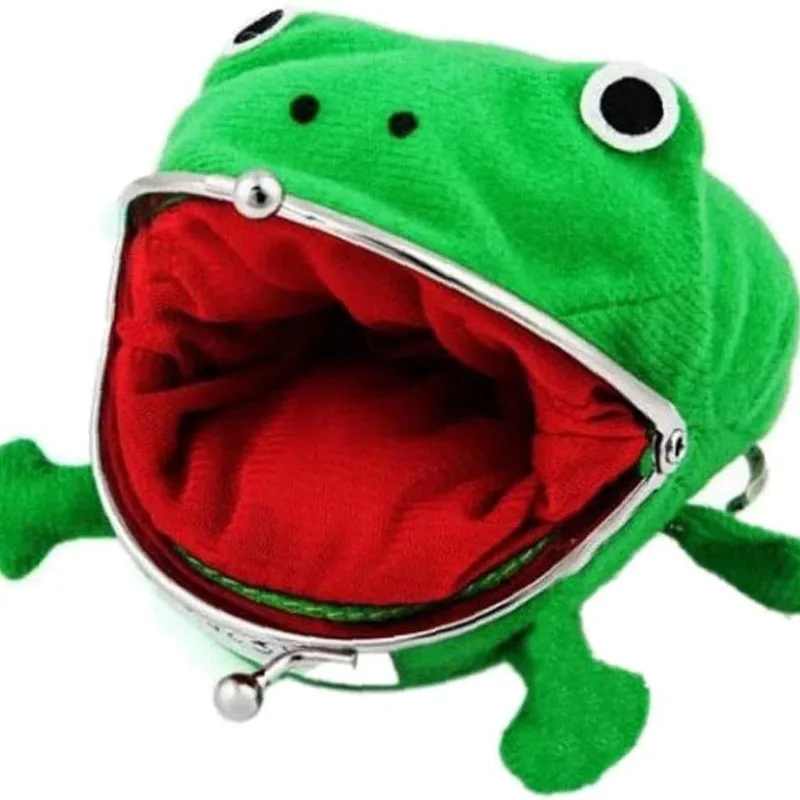 2026 Plush Frog Coin Wallet Anime Ninja Wallet Halloween Role Playing Ninja Theme Party Gift
