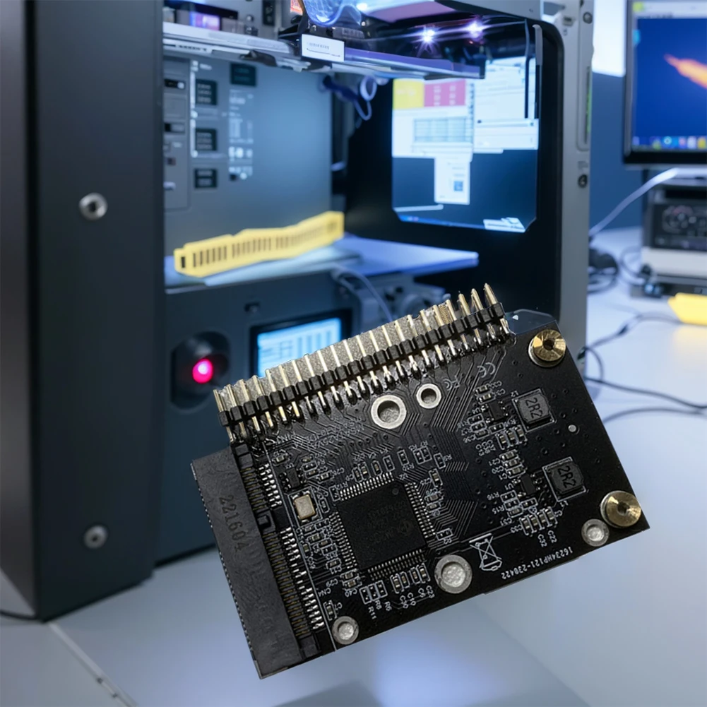 

Карта адаптера MSATA в PATA, 150 МБ/с, MSATA SSD на 44-контактный адаптер IDE, адаптер-адаптер для ноутбука, ноутбука