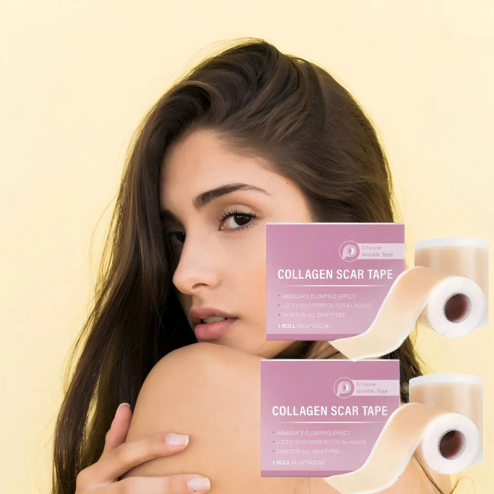 

1/2 рулона, силиконовые листы для шрамов, 4X150 см, самоклеящаяся лента для покрытия шрамов, многоразовые и эффективные полоски для ухода за кожей, коллагеновая лента для шрамов