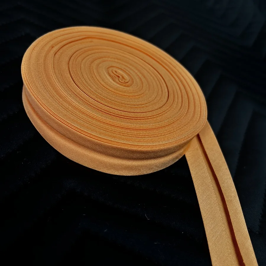 20 mm Polyester-Schrägband – einfach gefaltetes einfarbiges Band, Nähbesatz, DIY-Schneidezubehör zum Basteln – Detail 6