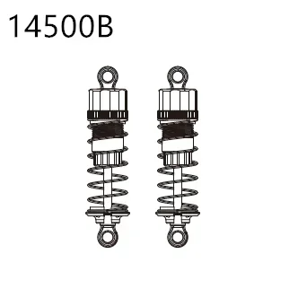 MJX Hyper Go 14209 14210 Modifiziertes Zubehör Differential Stoßdämpfer Reifen Stoßstange Getriebearm Shell 1/14 RC Auto Ersatzteile