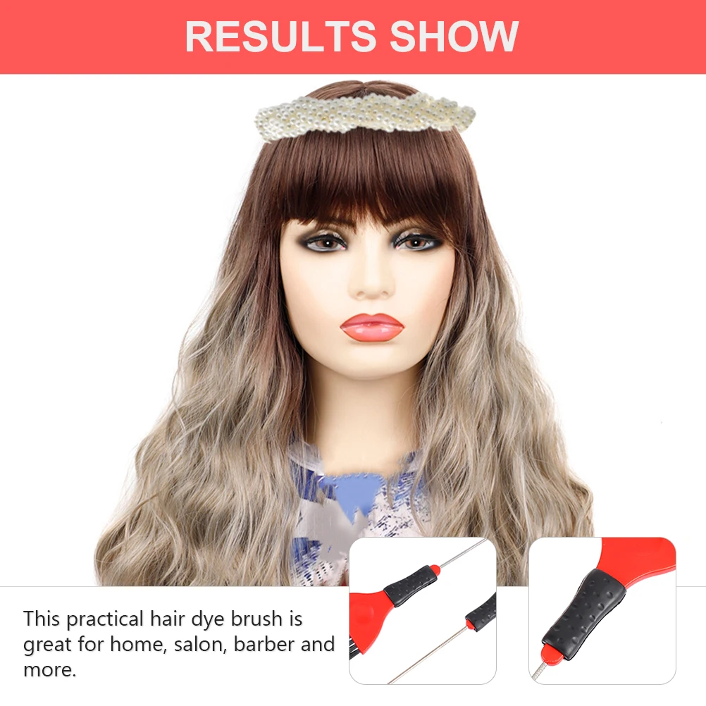 

3pcs Hair Coloring Plastic DIY Dye Tinting Tools Easy Grip Lightweight Durable for Hair Coloring Home Use