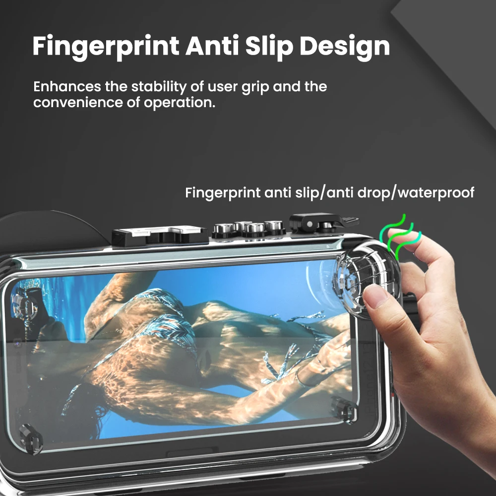 IPX8 40M Professional Diving Phone Case For iPhone 17/16 Pro/15/14/13ProMax Series And Samsung S26/S25/S24