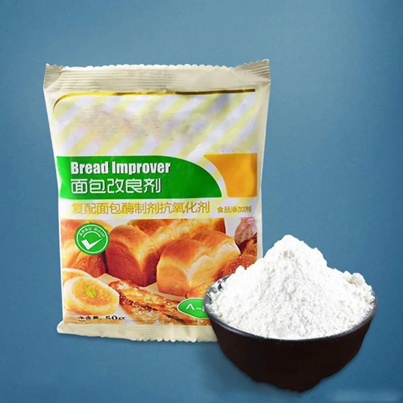 50g Bread Improver Powder Dry Yeast Companion Bulking Agent Kitchen Baking Supplies Homemade Pastry Essentials Kitchen Supplies