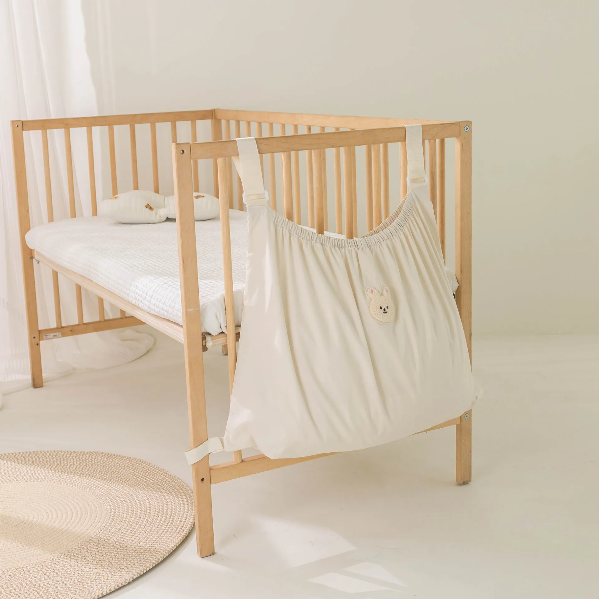 Herbruikbare Baby Luiertas Nachtkastje Luier Organisator Speelgoed Luiers Zakje babyartikelen Opslag Outdoor Reizen Wandelwagen Hangende Tas
